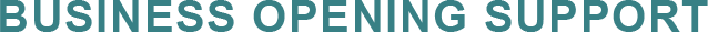 BUSINESS OPENING SUPPORT